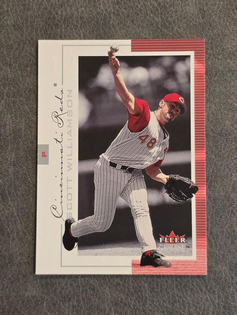 2001 Fleer Genuine #23 Scott Williamson Baseball Card